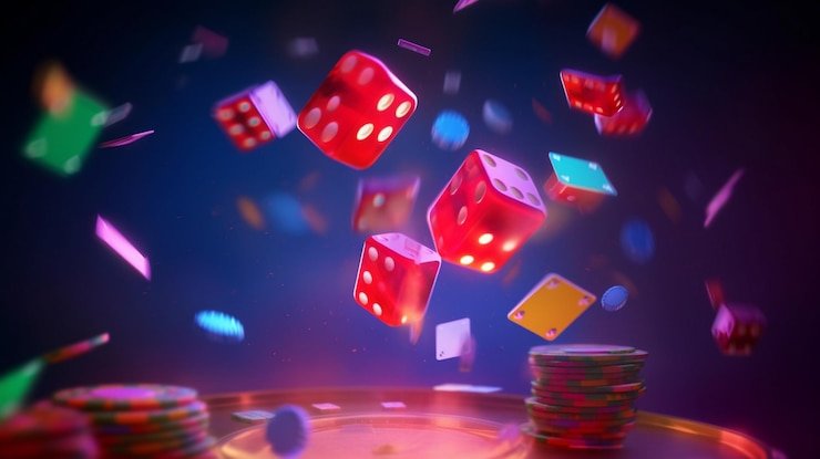 Tampilan permainan Sakong live-dealer di platform slot777jp dengan dealer profesional
